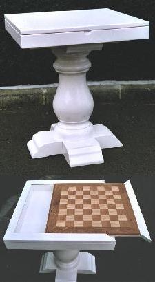 Table  jeu d'échec