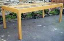 Table Moderne chemin de verre