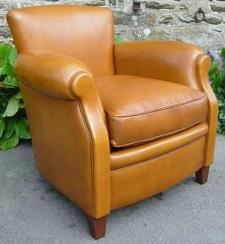 Fauteuil Club Cuir 