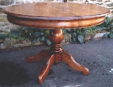 Table Ronde Pied Central