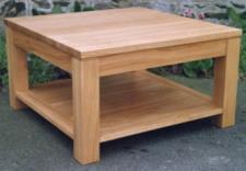 Table basse moderne carrée 80x80cm